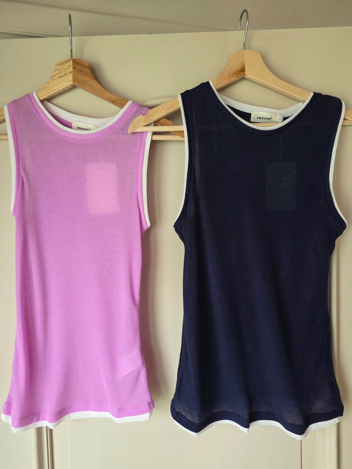 Layered Ribbed Tank Top