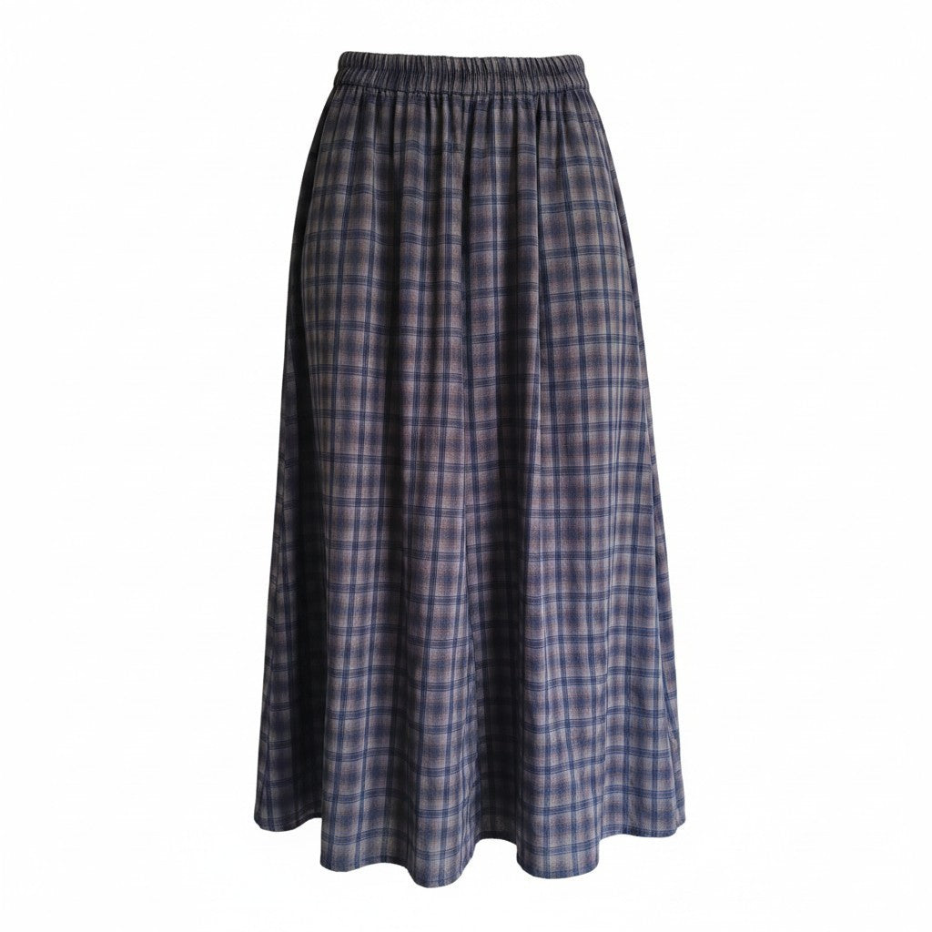 The Check Maxi Skirt 🤎