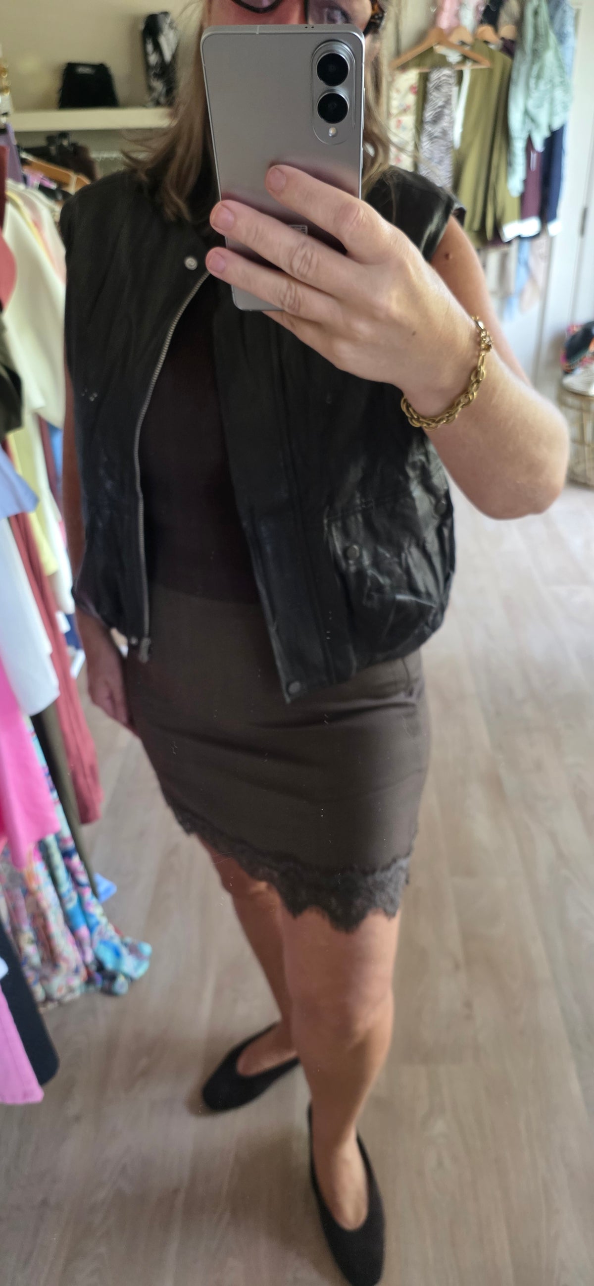 The Lace Mini Skirt