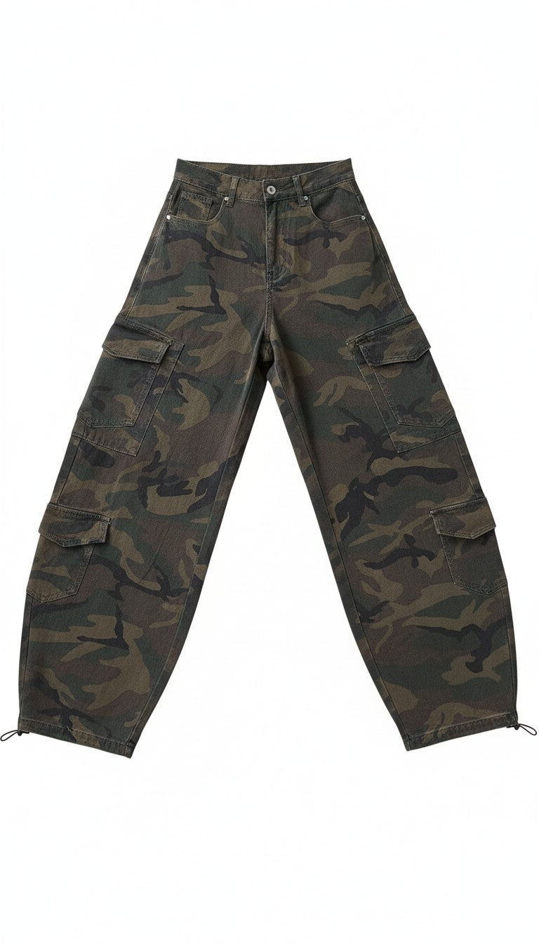 The Camo wide leg Pants