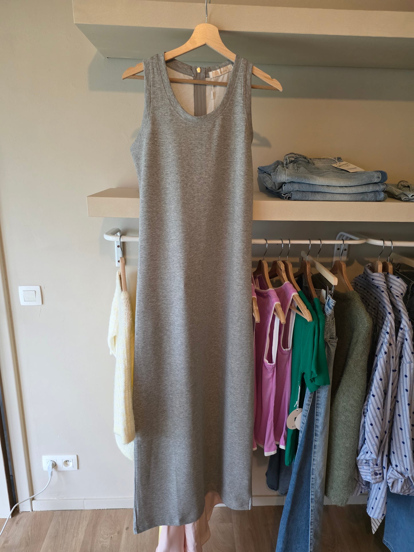 Sleeveless Maxi Jurk