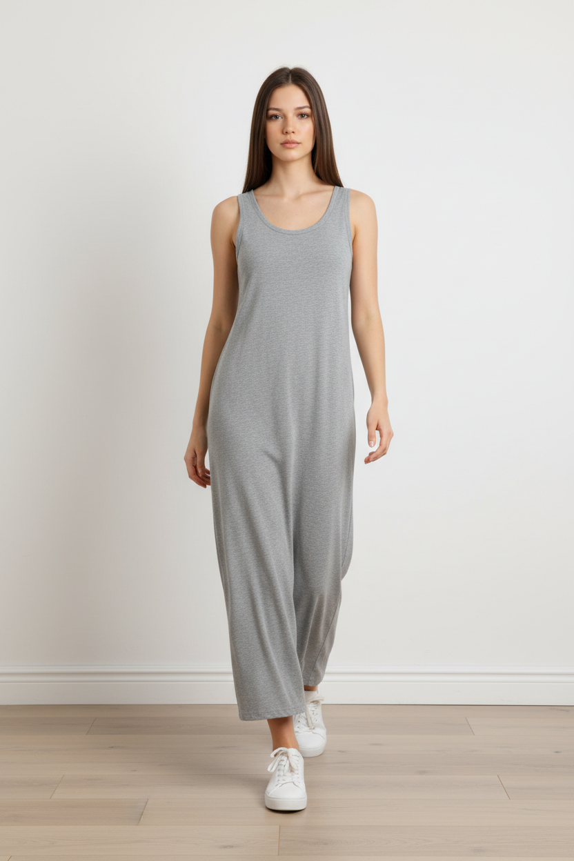 Sleeveless Maxi Jurk