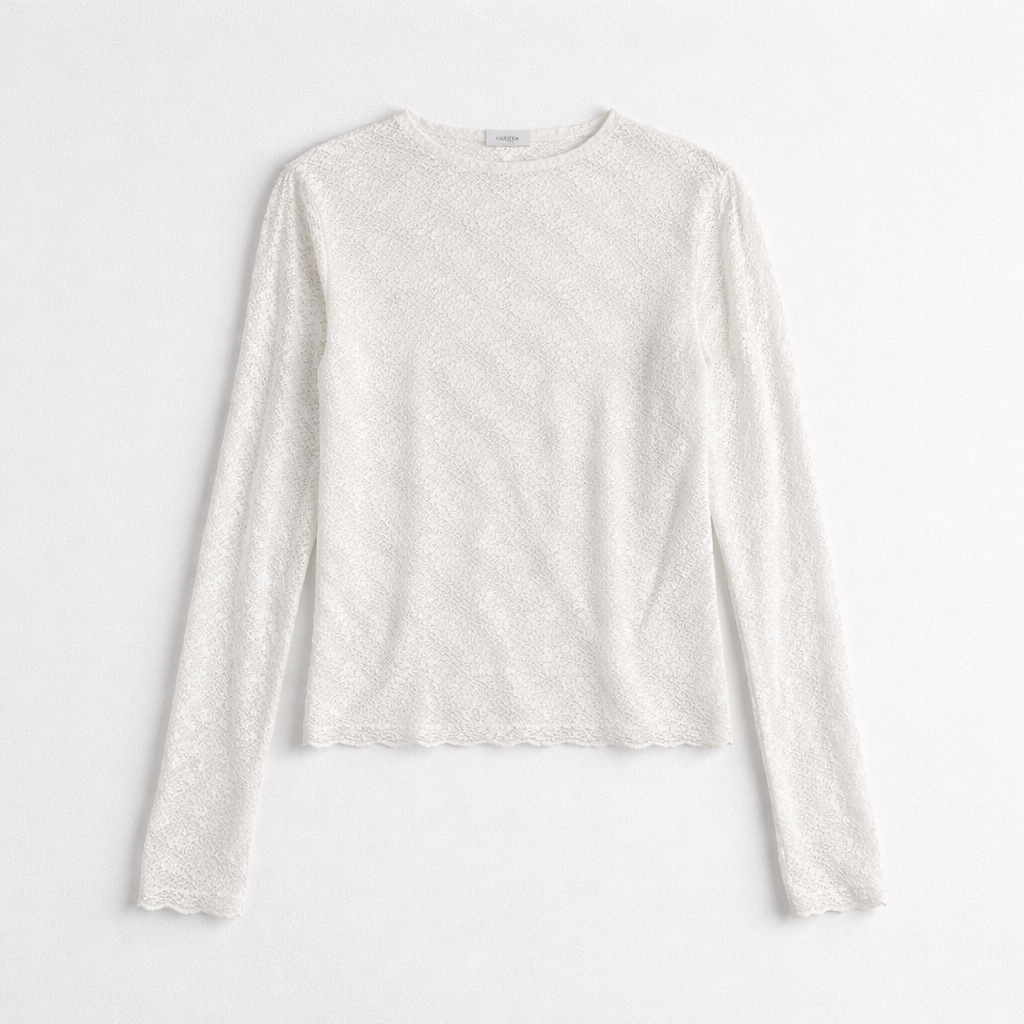 Ivory Lace Longsleeve