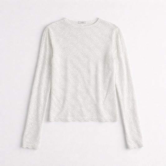 Ivory Lace Longsleeve