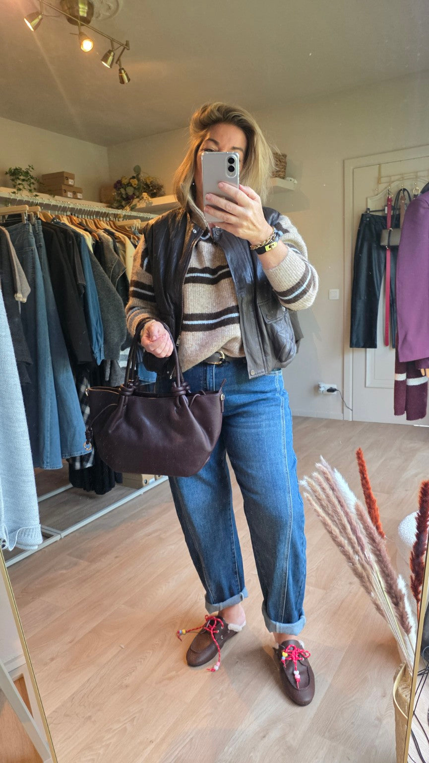 Balloon Fit Jeans – Dark Denim