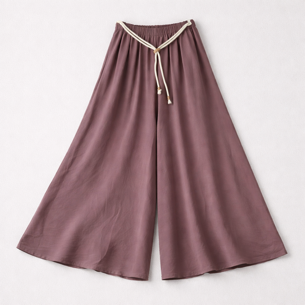 Mocha Luxe Wide Leg Pants