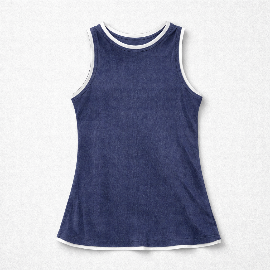 Layered Ribbed Tank Top