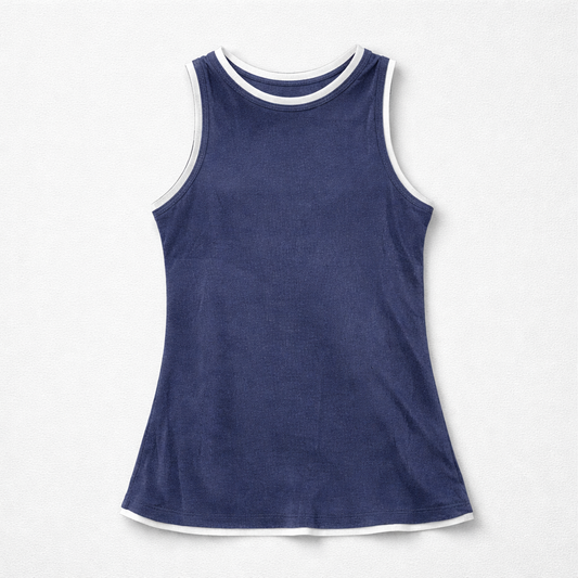 Layered Ribbed Tank Top