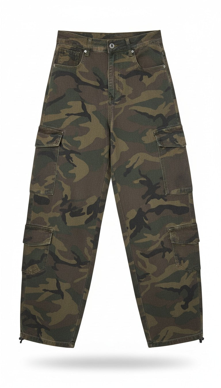The Camo wide leg Pants