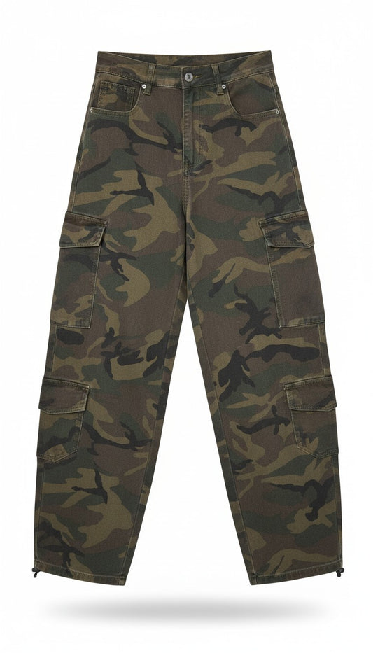 The Camo wide leg Pants