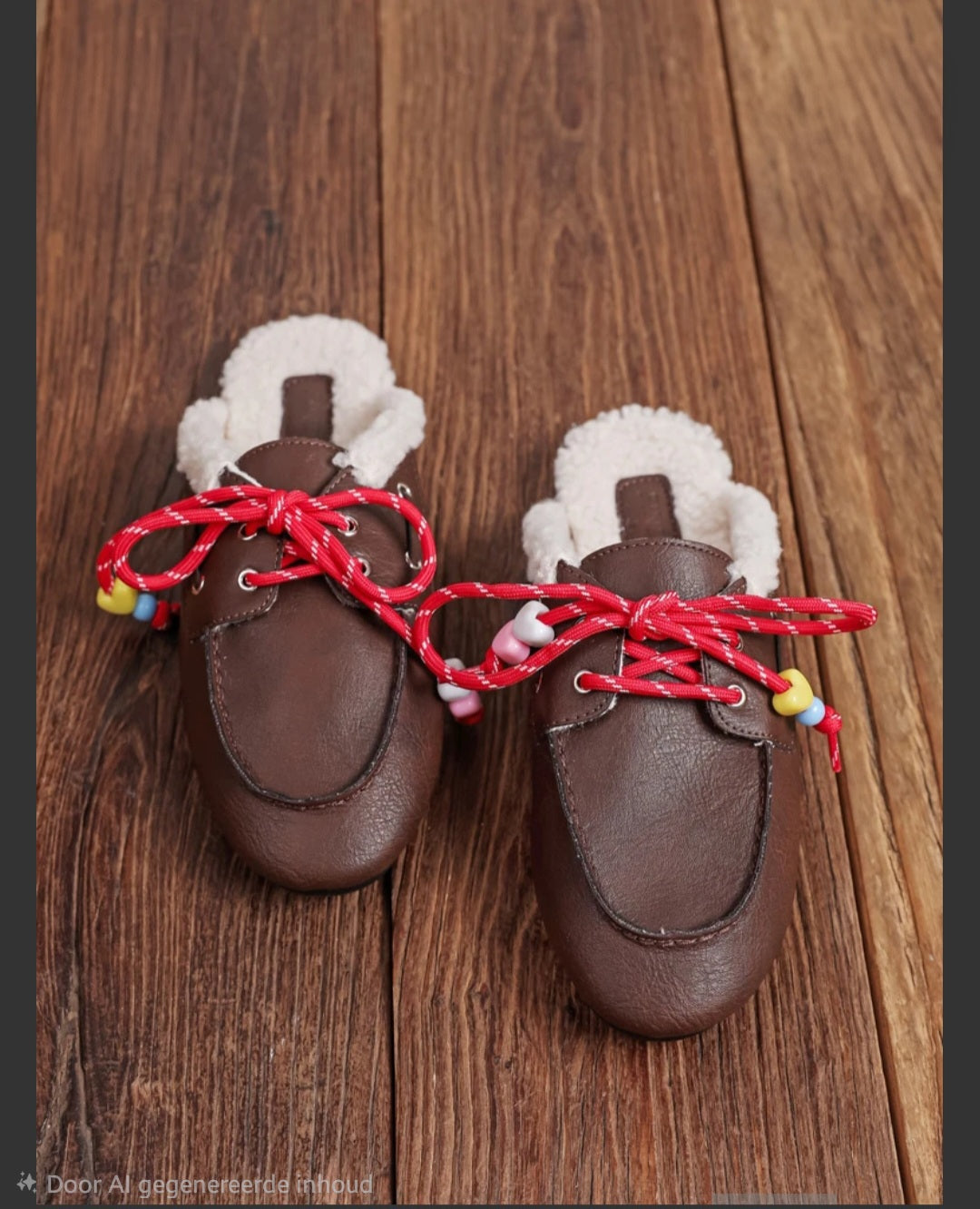 Romy Teddy Loafer – Chocolate