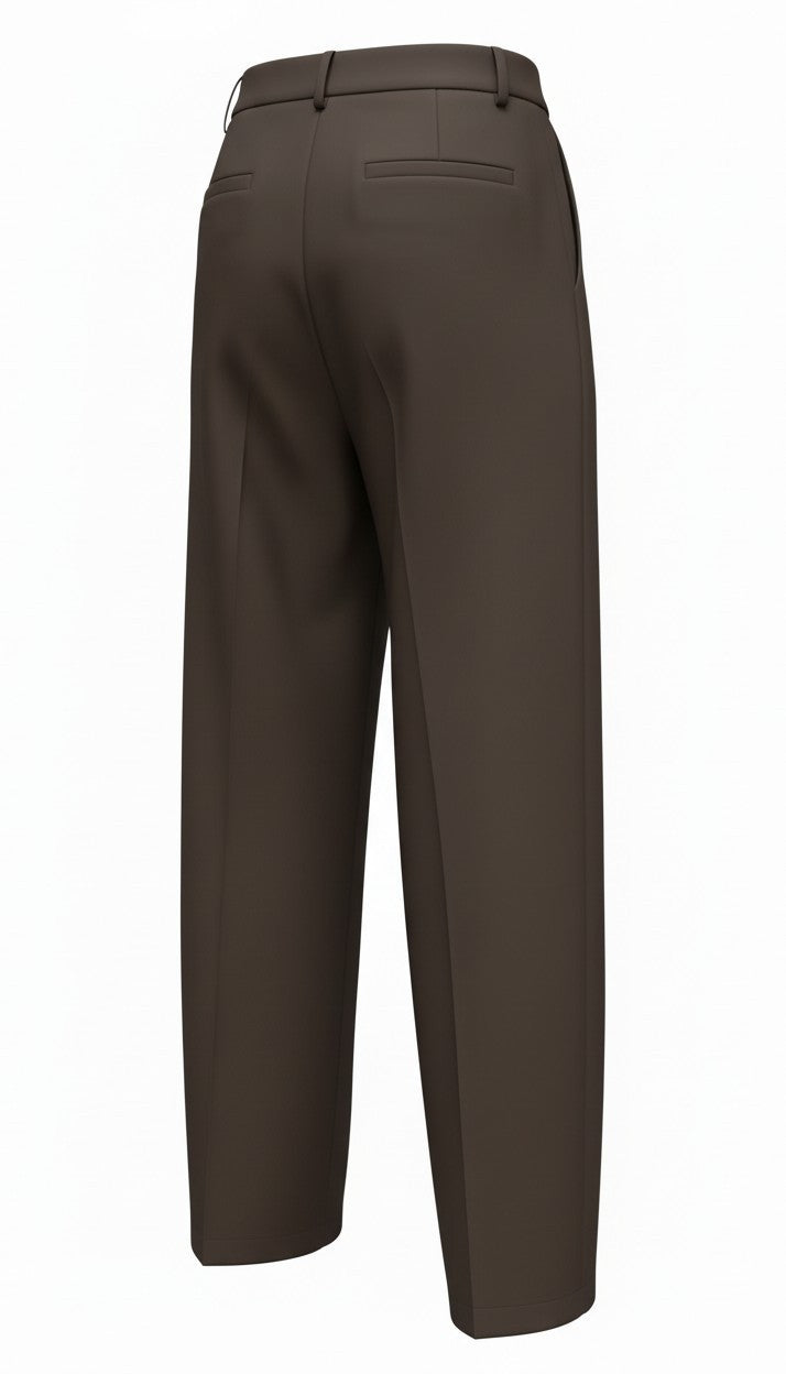 Livia Balloon Pants – Chocolate Brown