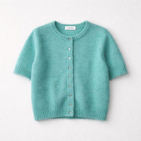 💚 Aqua Soft Knit Cardigan